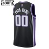 Dres Sacramento Kings Prilagođeni Nike 2023-24 Icon Edition Crno Swingman - Dječji